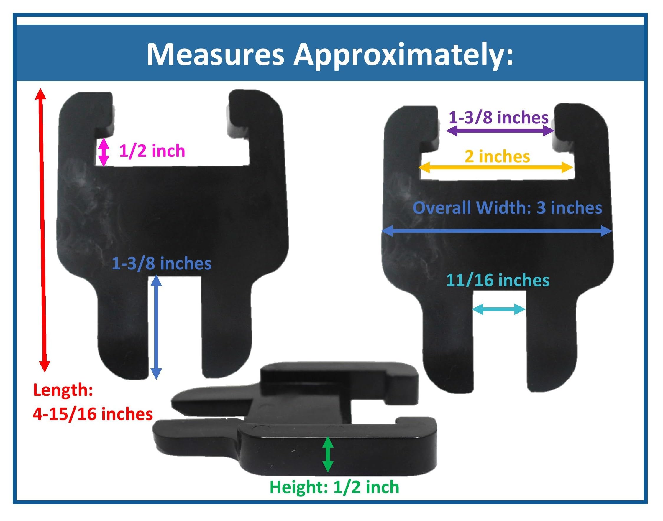 4 Pack Sway Bracket Jacket for E2 - Noise-Reducing Cushion Between Sway Control Bracket & Bar - Eliminates Wear & Vibration - Perfect for RV, Trailer, and Travel Camper Stabilization