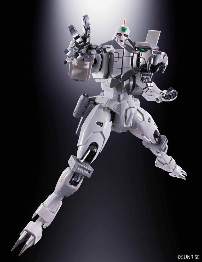 Bandai Soul of Chogokin GX-112 Repli GaiGar & Option Set - The King of Braves GaoGaiGar Final Action Figure Collectible Toy for Anime Fans | Perfect for Display, Collection, and Gifting