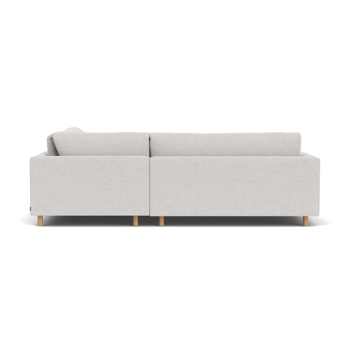 Douglas Fabric Right Corner Sofa - Modern L-Shaped Sectional Couch for Living Room, Small Spaces & Apartments | Comfortable Upholstered Furniture for Family Gatherings & Movie Nights