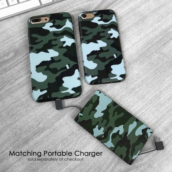 Green Camo iPhone Case - Durable Protective Cover for iPhone [Model] - Perfect for Outdoor Adventures & Daily Use