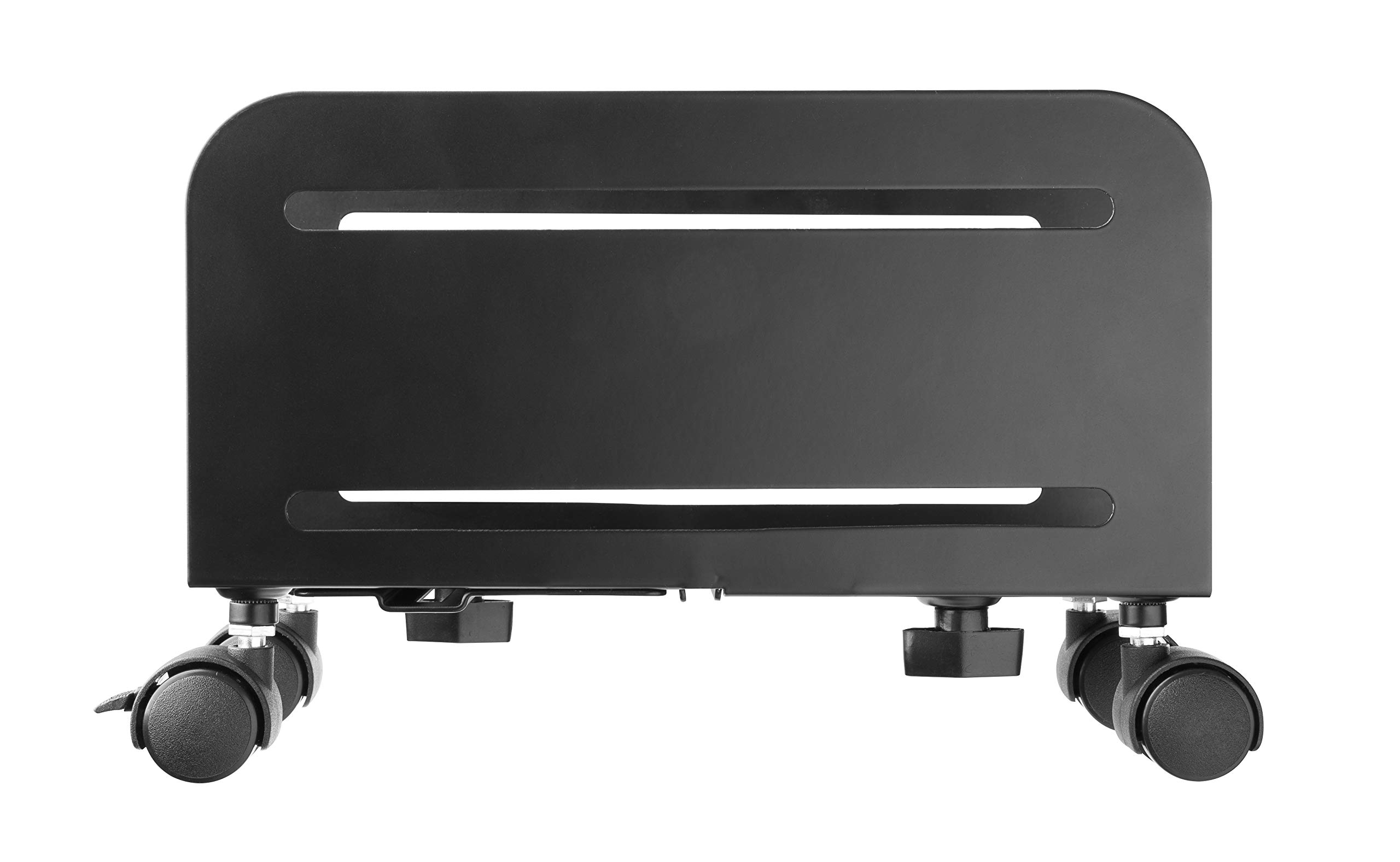 NewStar CPU-M100BLACK Universal Laptop Mount Stand - Adjustable for 12-21 cm Width PCs & Notebooks - Black - Perfect for Office, Home & Car Use