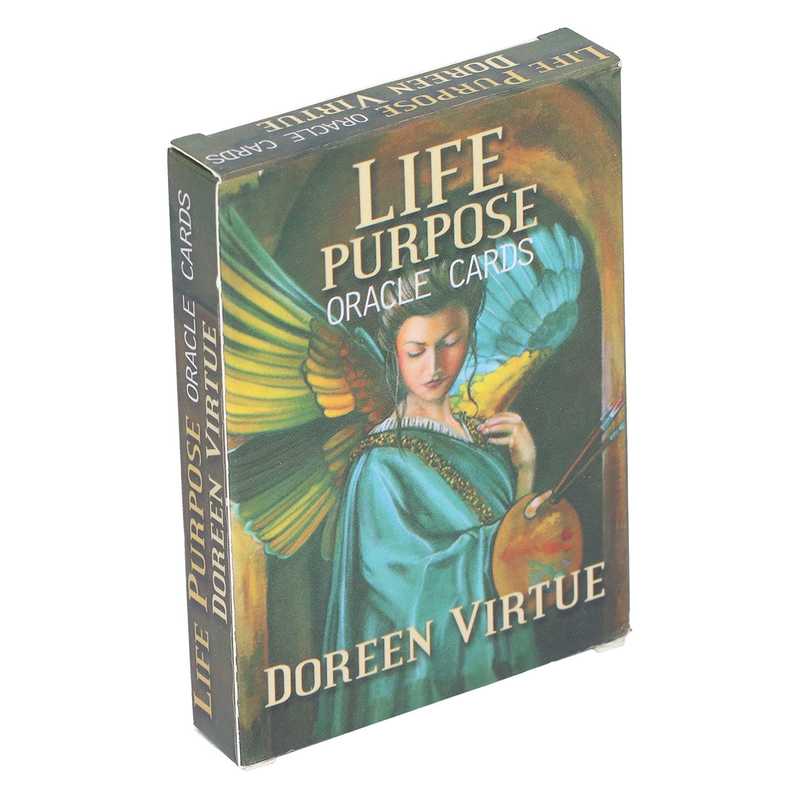Haowecib Tarot Cards - 44-Piece Life Purpose Oracle Deck with Guidebook, Premium Coated Paper for Smooth Hand Feel, Divination & Spiritual Guidance, Ideal for Ages 6+ | Perfect for Meditation, Self-Discovery & Family Game Nights