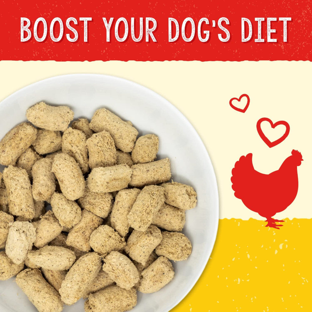 Stella's Solutions Hip & Joint Boost Freeze-Dried Cage-Free Chicken Dinner Morsels - Grain-Free Dog Food Supplement for Joint Health | Supports Mobility for Senior Dogs & Active Pets | Perfect for Training Treats & Meal Toppers