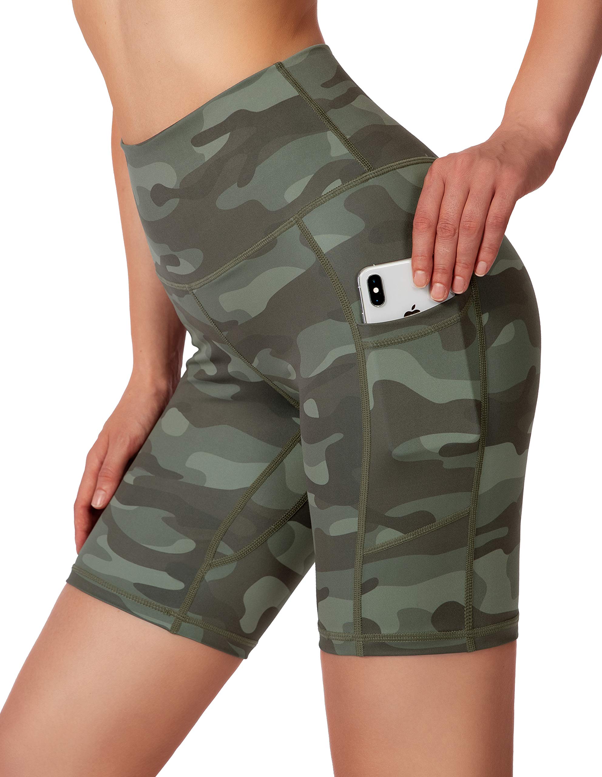 High Waist Yoga Shorts for Women - 8