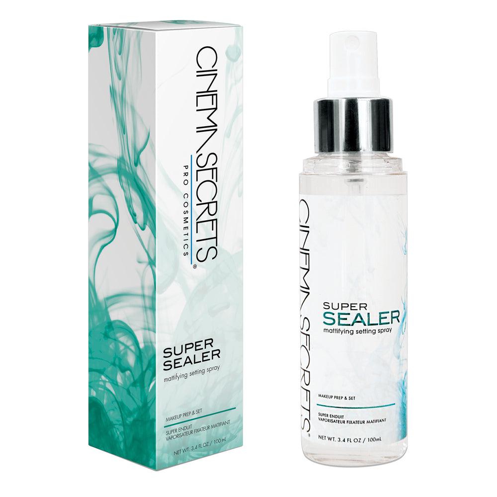 Cinema Secrets Super Sealer Mattifying Setting Spray - Long Lasting Makeup Setting Spray for Oily Skin, Professional Makeup Finish - Perfect for Photo Shoots, Weddings & Daily Wear