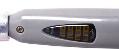 Ceramic Hair Curler with Adjustable Temperature - Medium Barrel Silver Styling Iron for Wavy & Curly Hair | Salon Quality at Home | Perfect for Daily Styling & Special Occasions