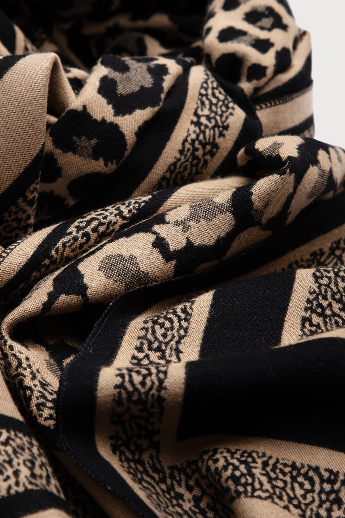 Reversible Leopard Print Scarf - Soft Winter Fashion Accessory for Women - Perfect for Cold Weather, Office Wear & Holiday Outfits