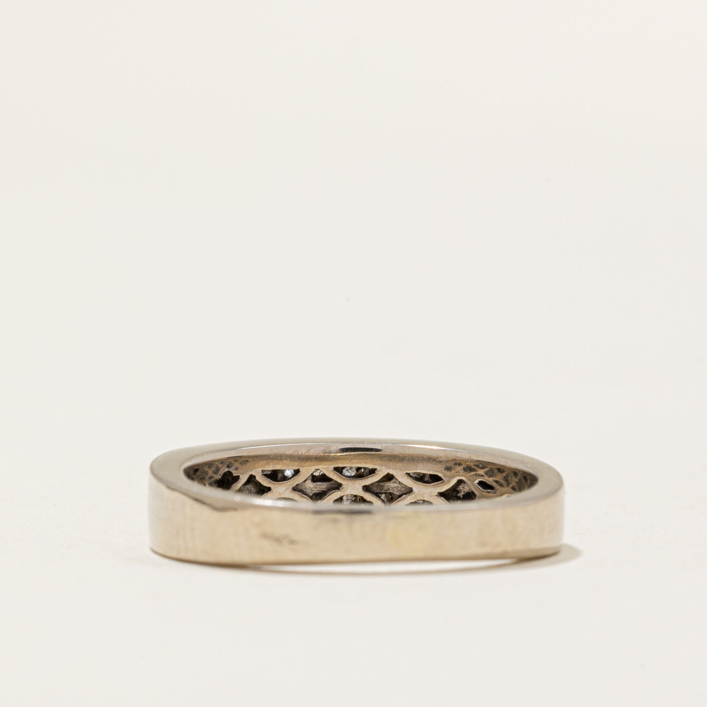 14K Channel Set Diamond Ring | 0.30ctw Total Weight | Size 5.5 | Wedding Band, Anniversary Gift, Engagement Ring for Women