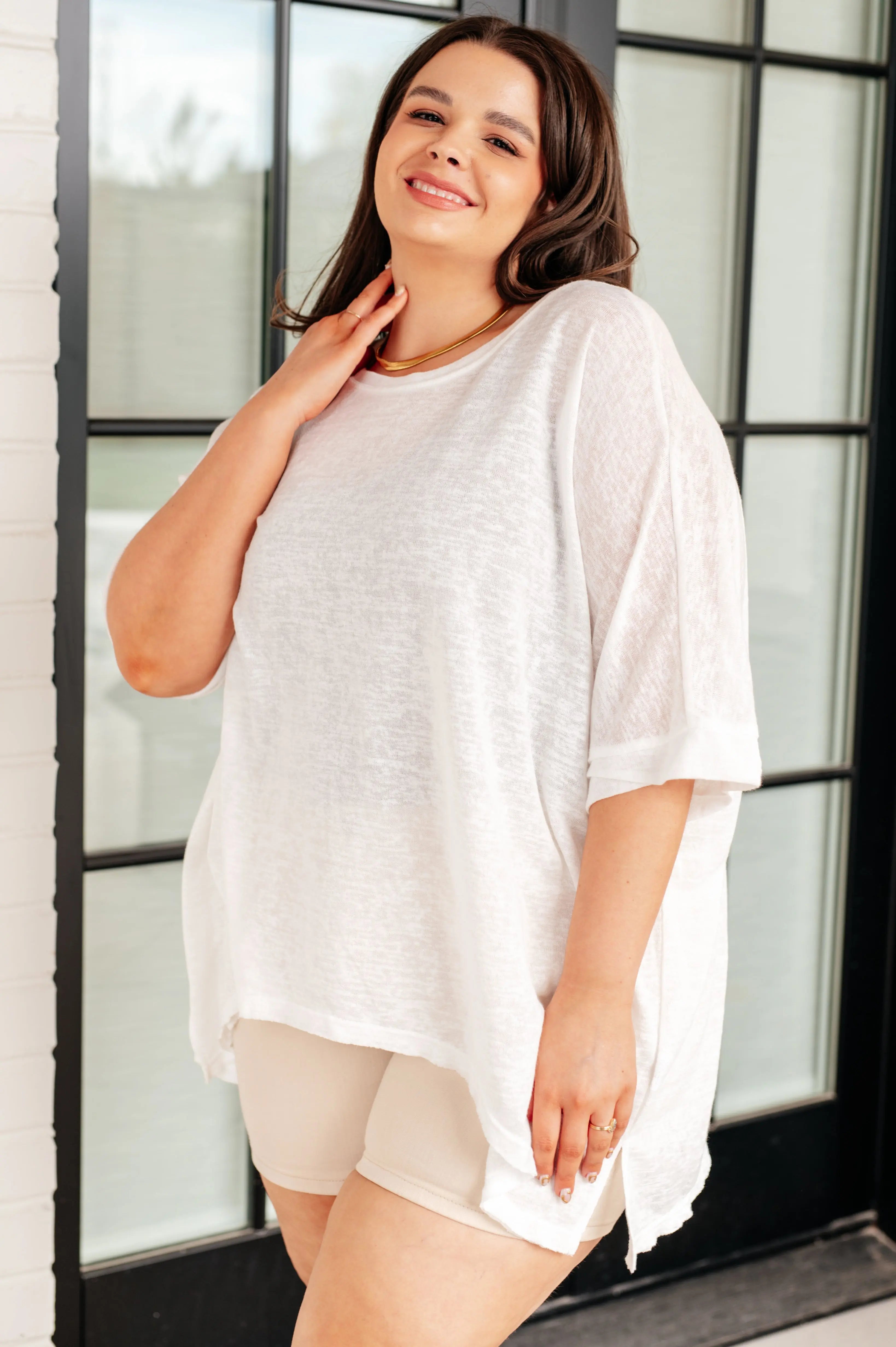 Stylish Oversized Tunic Top for Women - Comfortable Loose Fit Long Blouse - Perfect for Casual Wear, Layering & Boho Outfits