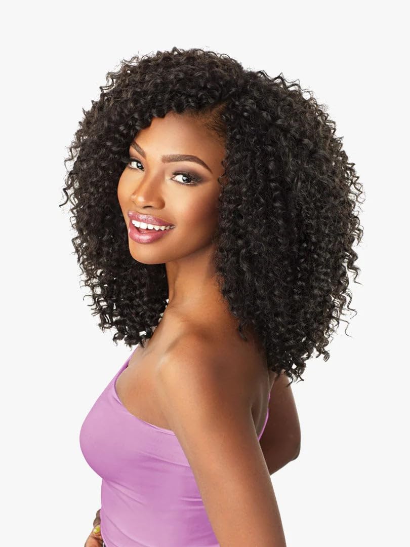 Sensationnel Lulutress Bohemian Crochet Braiding Hair 12 Inch - Soft & Natural Synthetic Hair Extensions for Women - Perfect for Boho, Festival, and Everyday Hairstyles