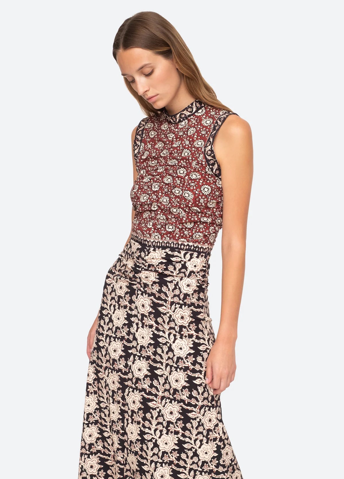 Danae Dress Women's Red Floral Summer Dress - Perfect for Beach Vacations, Parties & Date Nights
