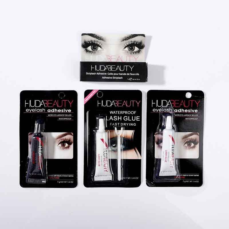 Jukusa Huda Beauty Waterproof False Eyelash Adhesive Glue - Strong Hold Eyelash Extension Glue for Long-Lasting Wear (1 Piece) - Perfect for Parties, Weddings, and Special Occasions