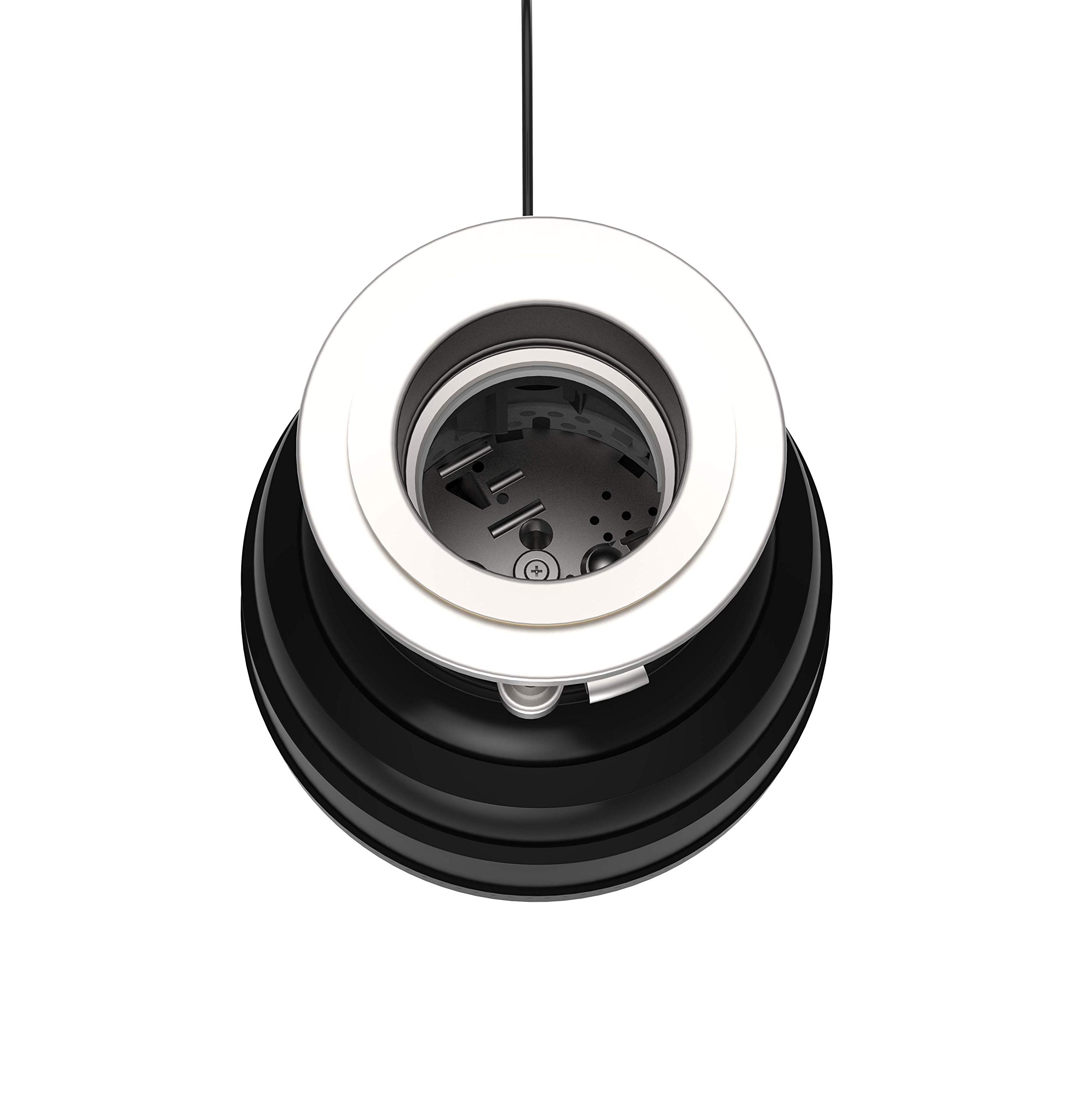 Waste Maid 10-US-WM-458-3B 3/4 HP Stainless Steel Garbage Disposal with Anti-Jam Technology - Powerful Food Waste Grinder for Kitchen Sink, Black | Ideal for Home, Restaurant & Commercial Use