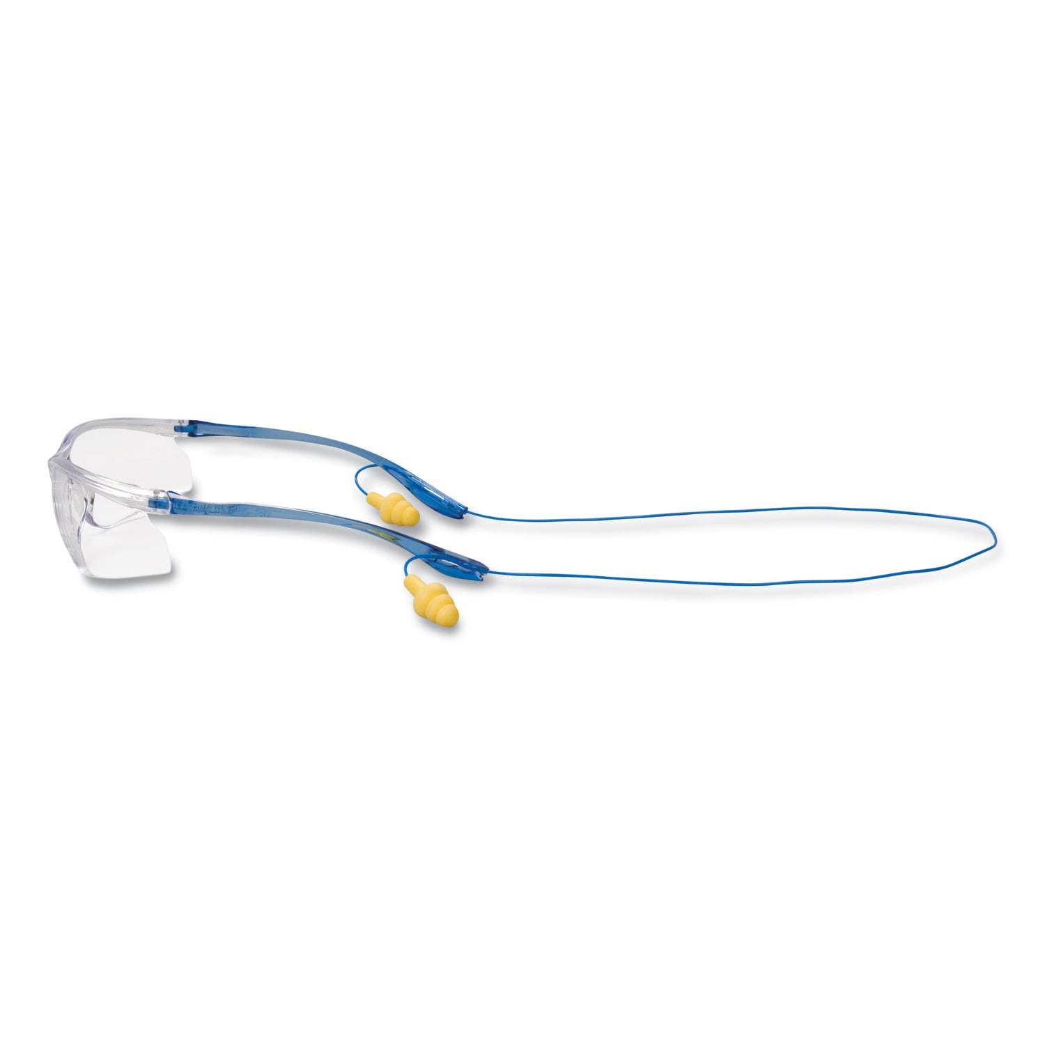 3M™ Virtua Sport CCS Protective Eyewear - Blue Plastic Frame with Clear Polycarbonate Lens for Sports, Work & Outdoor Safety