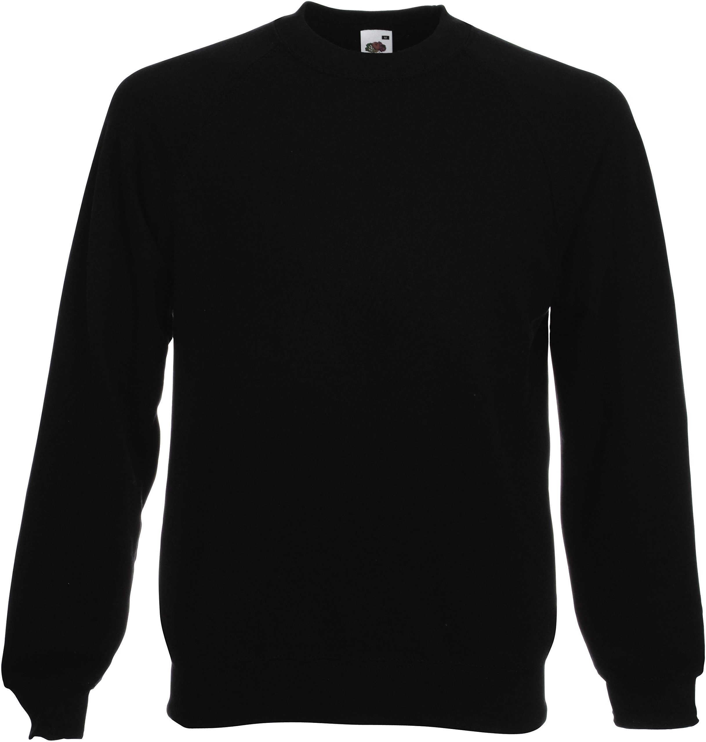 Fruit of the Loom Men's Comfort Blend Raglan Sleeve Sweatshirt - Soft Cotton Pullover for Casual Wear, Gym & Outdoor Activities
