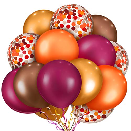 Wine Red, Orange, Gold, Coffee