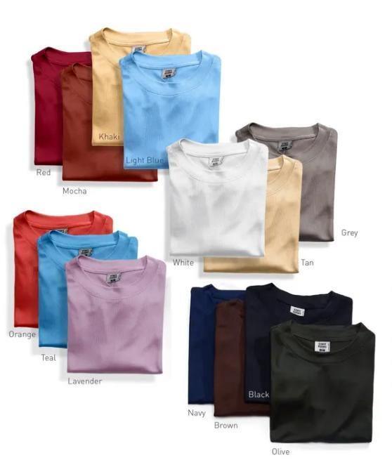 Men's Slim Fit Ribbed Short Sleeve Crew Neck T-Shirt - Casual Office Wear & Summer Essential