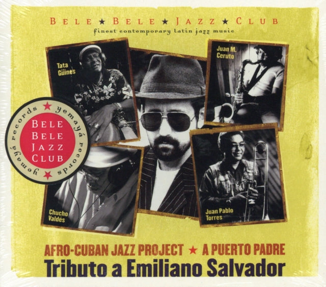 Afro Cuban Jazz Project CD - A Puerto Padre: Tribute to Emiliano Salvador | Authentic Latin Jazz Music for Relaxation, Study & Cultural Enrichment