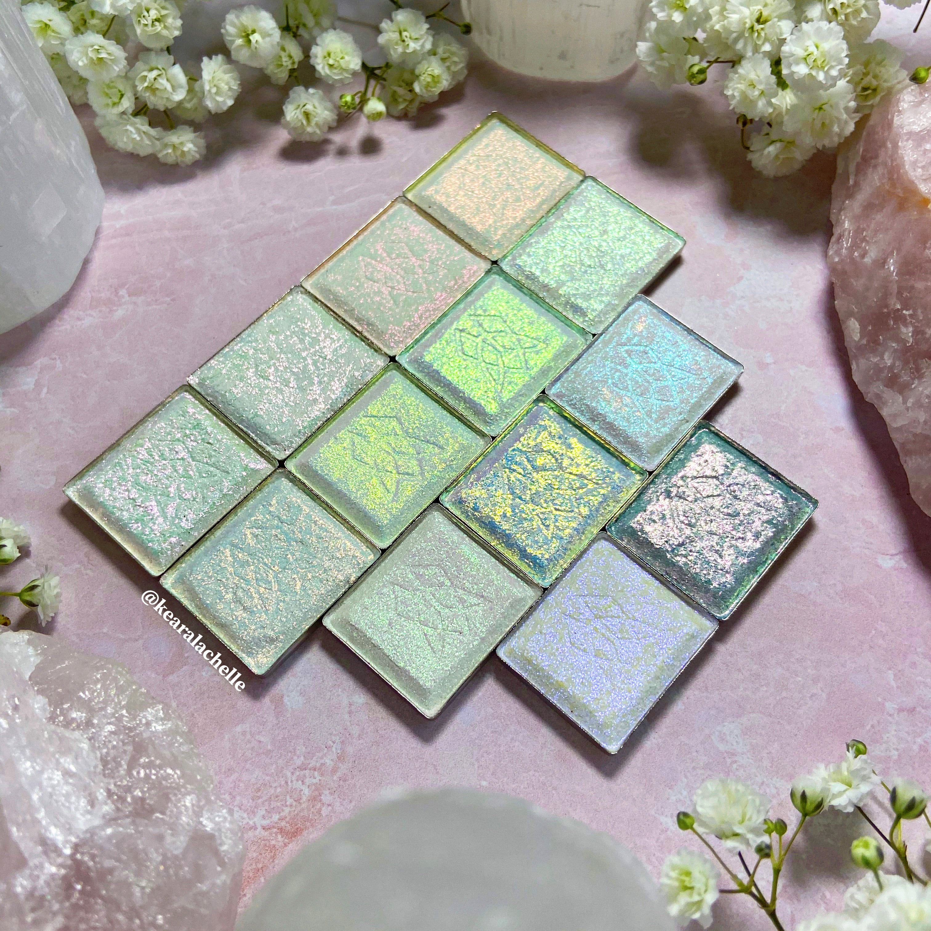Fluoresce Series 2 Iridescent Multichrome Eyeshadow - Long-Lasting Pigmented Makeup for Party, Cosplay & Special Occasions