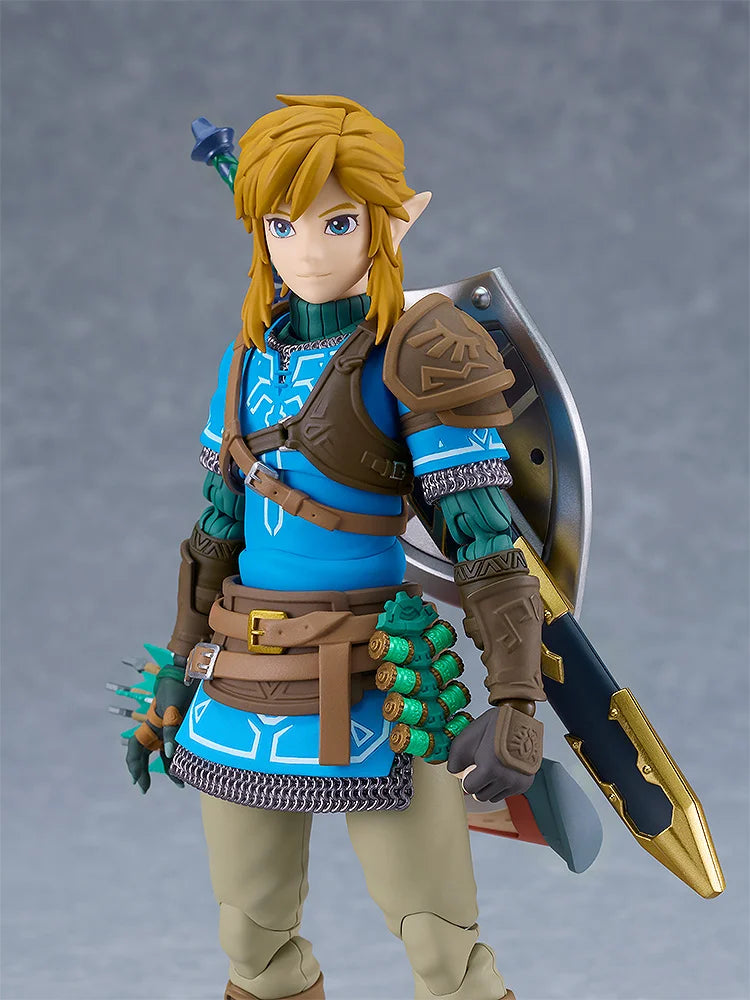 Figma DX Link DX Edition Action Figure - The Legend of Zelda: Tears of the Kingdom Collectible for Fans & Display | Perfect for Gaming Rooms, Office Decor & Anime Collections
