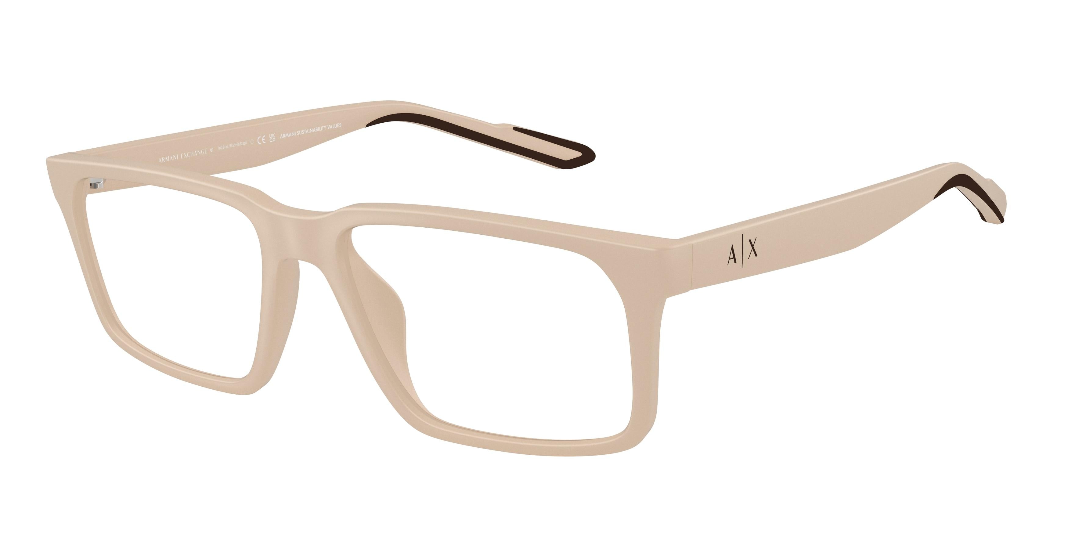 Armani Exchange 3118U Stylish Eyeglasses for Men & Women - Fashionable Eyewear for Everyday Wear, Work & Social Occasions
