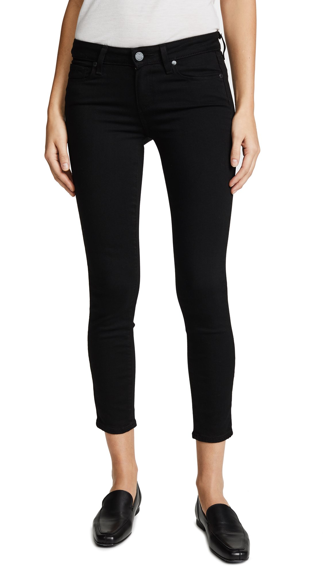 Paige Denim Women's Transcend Verdugo Skinny Cropped Jeans - High Waist Stretch Denim Pants for Women | Perfect for Casual Wear, Date Night & Office Outfits