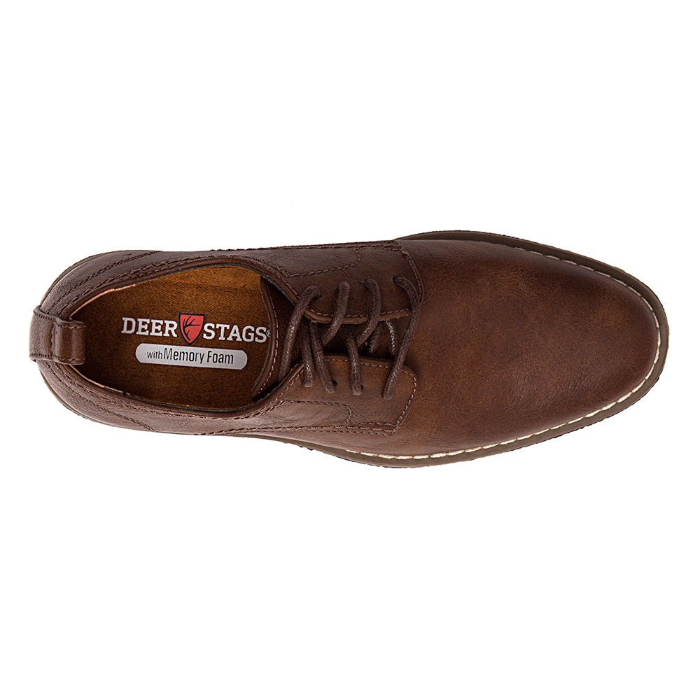 Zander Kids' Brown Leather Shoes - Comfortable & Stylish for School, Play & Outdoor Activities