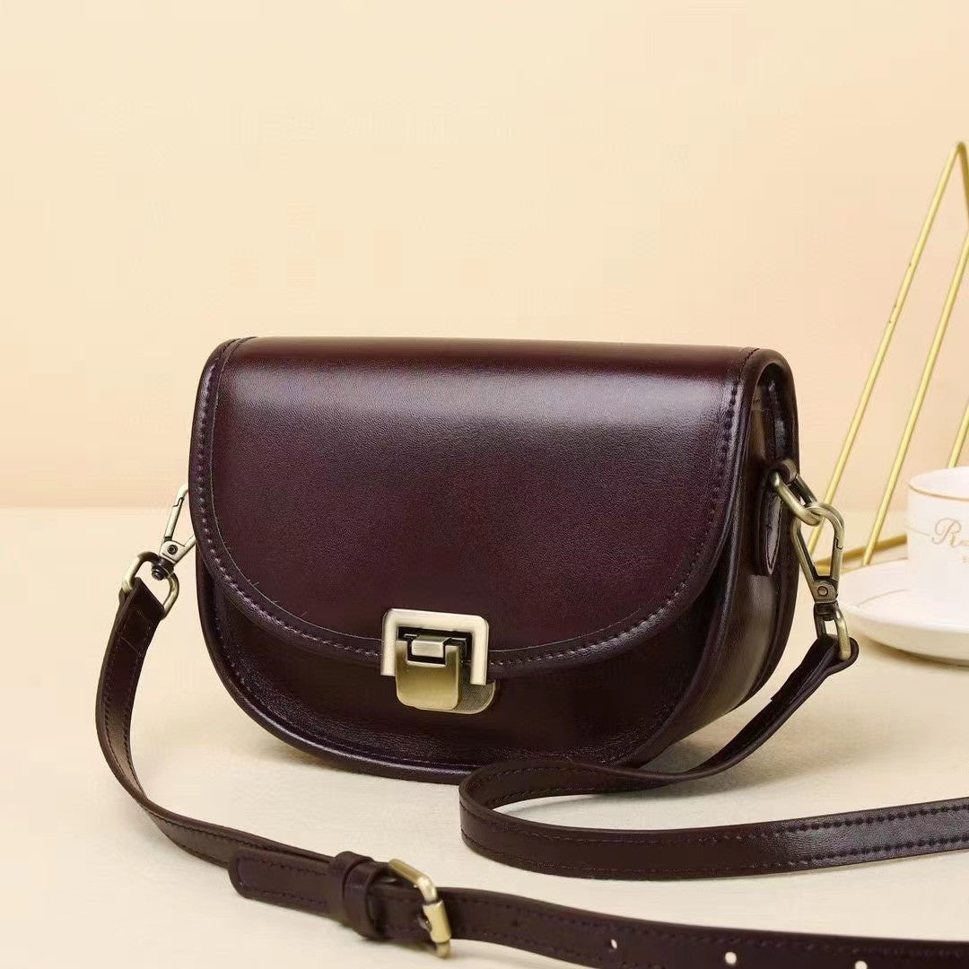 Elegant Flap Saddle Bag for Women - Stylish Crossbody Purse with Adjustable Strap | Perfect for Work, Travel & Everyday Use