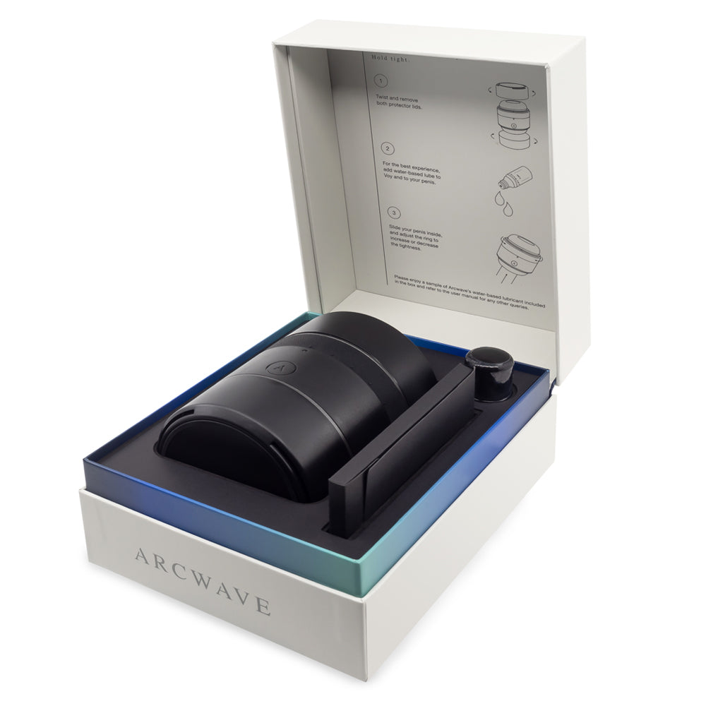 Arcwave Voy Compact Male Stroker with Adjustable Tightness System - Perfect for Solo Pleasure & Discreet Storage