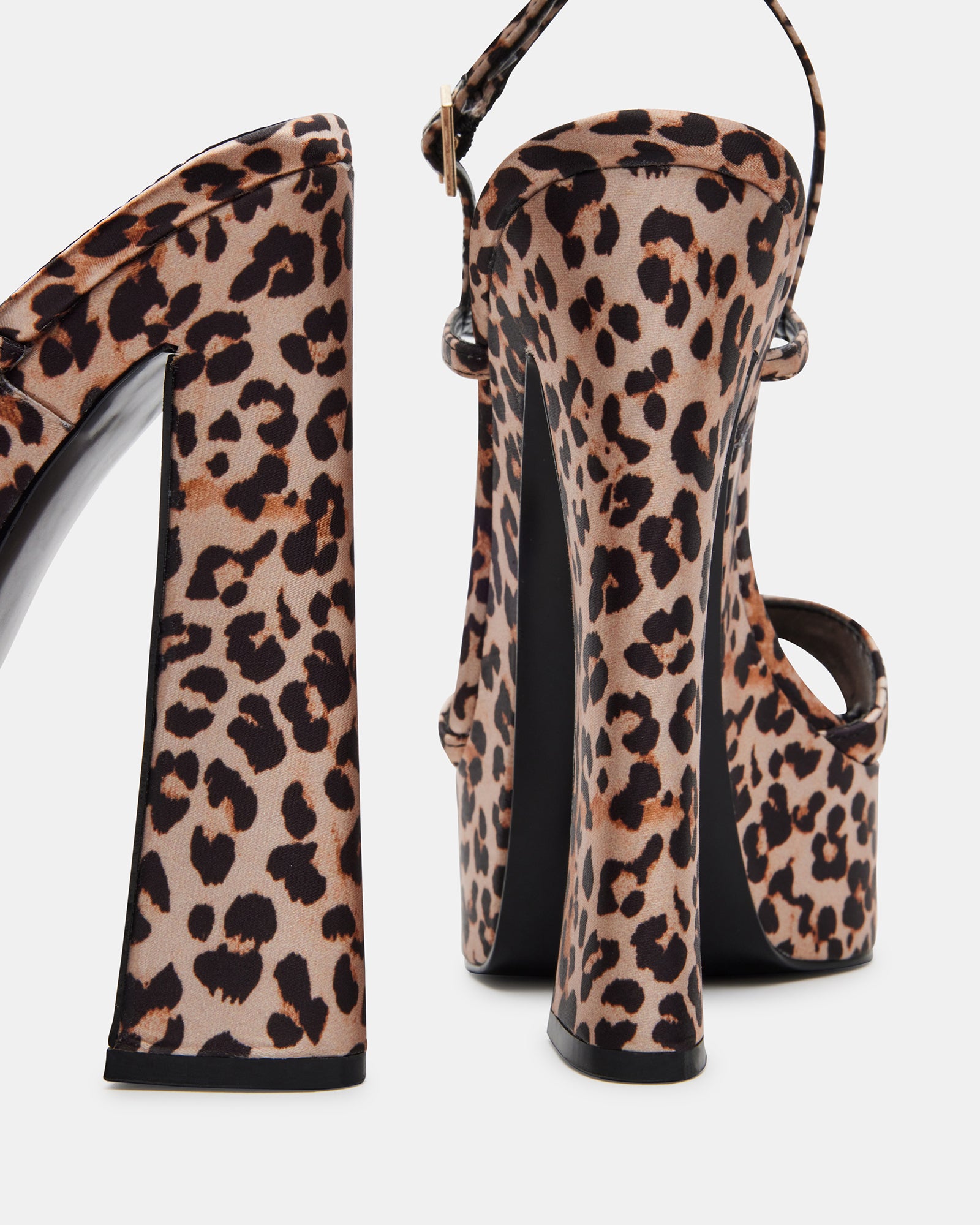 GEMINI LEOPARD SATIN Fabric - High-Quality Animal Print Satin Material for Dresses, Scarves & Home Decor | Perfect for Fashion Design, DIY Projects & Upholstery