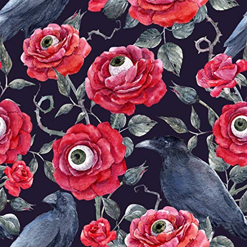 Abstract Roses with Eyes