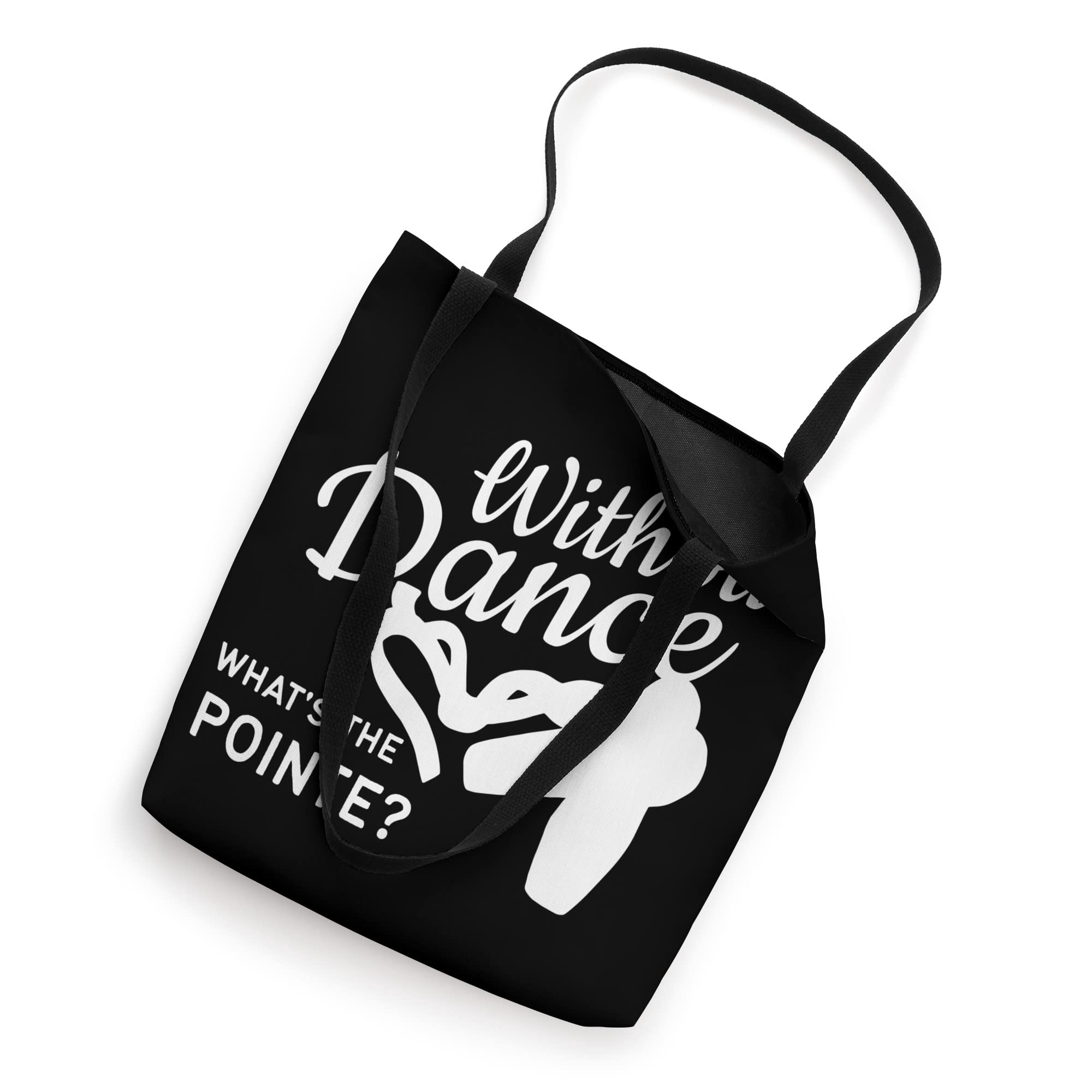 Elegant Ballet Dance Tote Bag - Perfect for Dance Classes, Rehearsals & Everyday Use | Durable & Stylish Dance Gift for Ballerinas