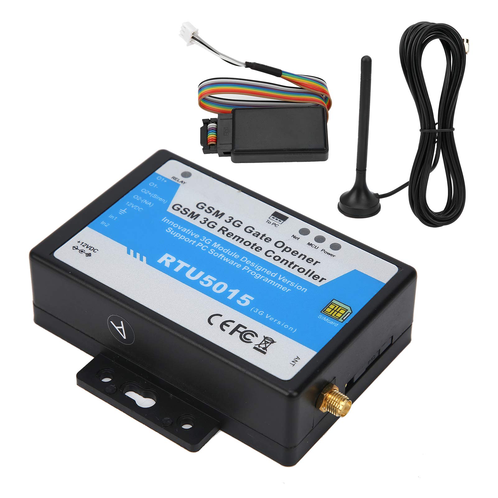 3G/GSM Gate Opener - Smartphone Remote Control Relay Switch for Garage Doors, Parking Systems & Access Control | Long Range Wireless Operation | US Frequency | Ideal for Home Security & Automated Property Management