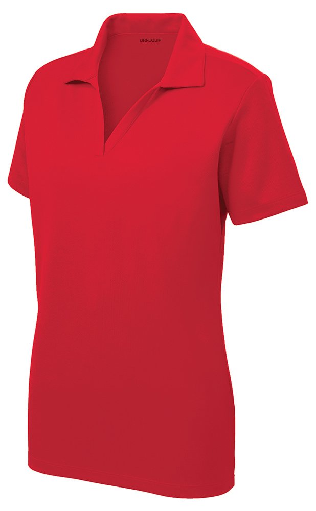 DRIEQUIP Women's Moisture Wicking Short Sleeve Polo Shirt - Breathable Quick Dry Golf Tennis Workout Top (XS-4XL) | Perfect for Sports, Outdoor Activities & Casual Wear