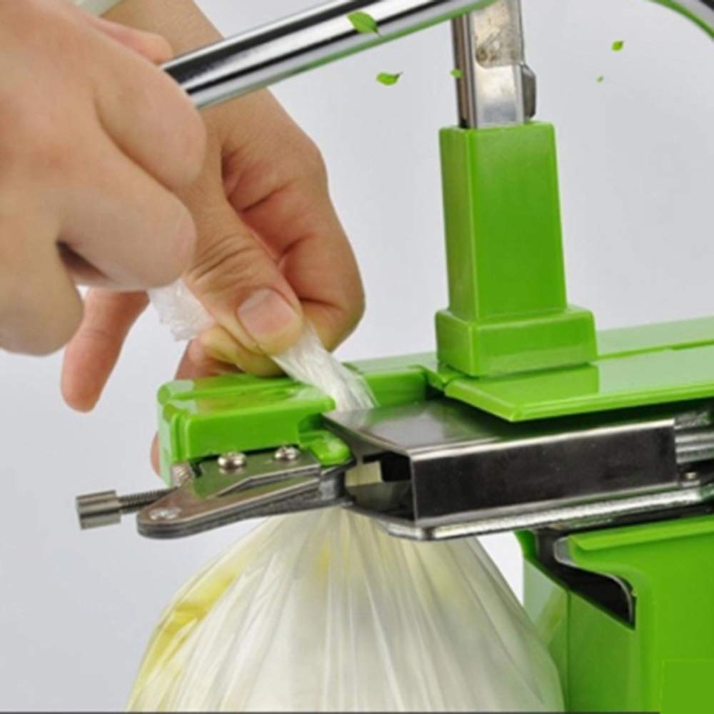 711 Aluminum Nail Plastic Bag Neck Sealer - Commercial Pouch Packing Machine with 4000pcs Aluminum Nails for Supermarkets, Retail Stores & Food Packaging
