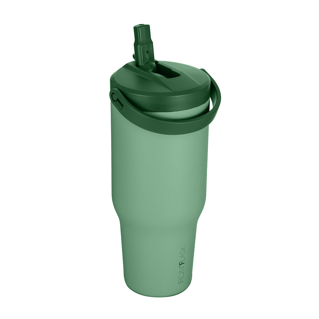 30 Oz Sidekick Insulated Stainless Steel Water Bottle with Straw Lid - Leakproof & Sweatproof - Keep Drinks Cold 24Hrs/Hot 12Hrs - Perfect for Gym, Hiking, Travel & Office Use