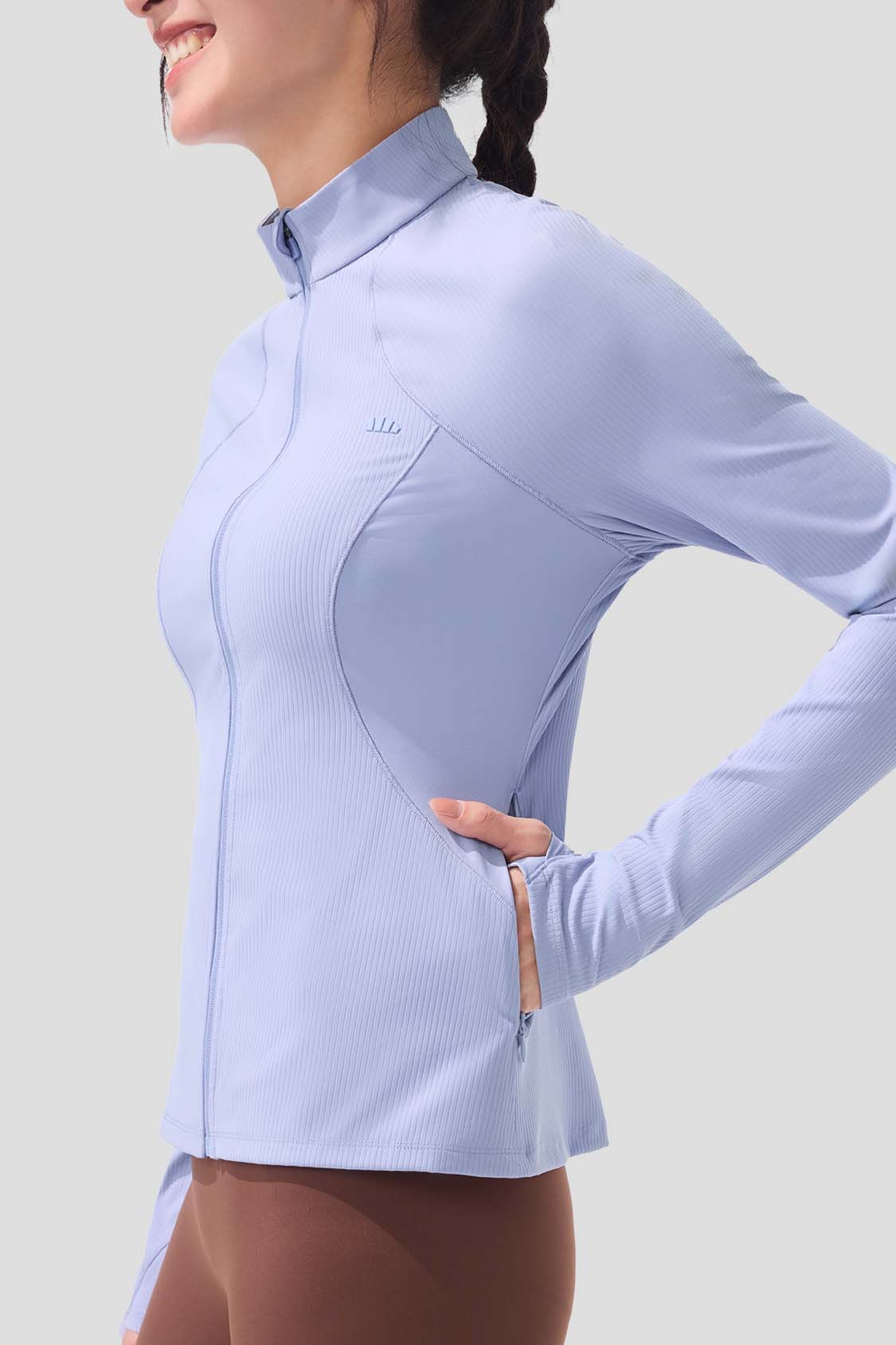 Flex Women's UPF50+ Sun Protection Sports Jacket - Lightweight Breathable Athletic Shirt for Running, Hiking & Outdoor Activities
