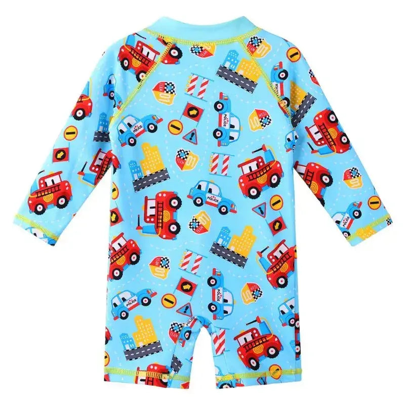 One Piece Baby Swimwear for 0-6 Years Old | UV Protection Kids Swimsuit for Boys & Girls - Perfect for Beach, Pool & Summer Water Activities