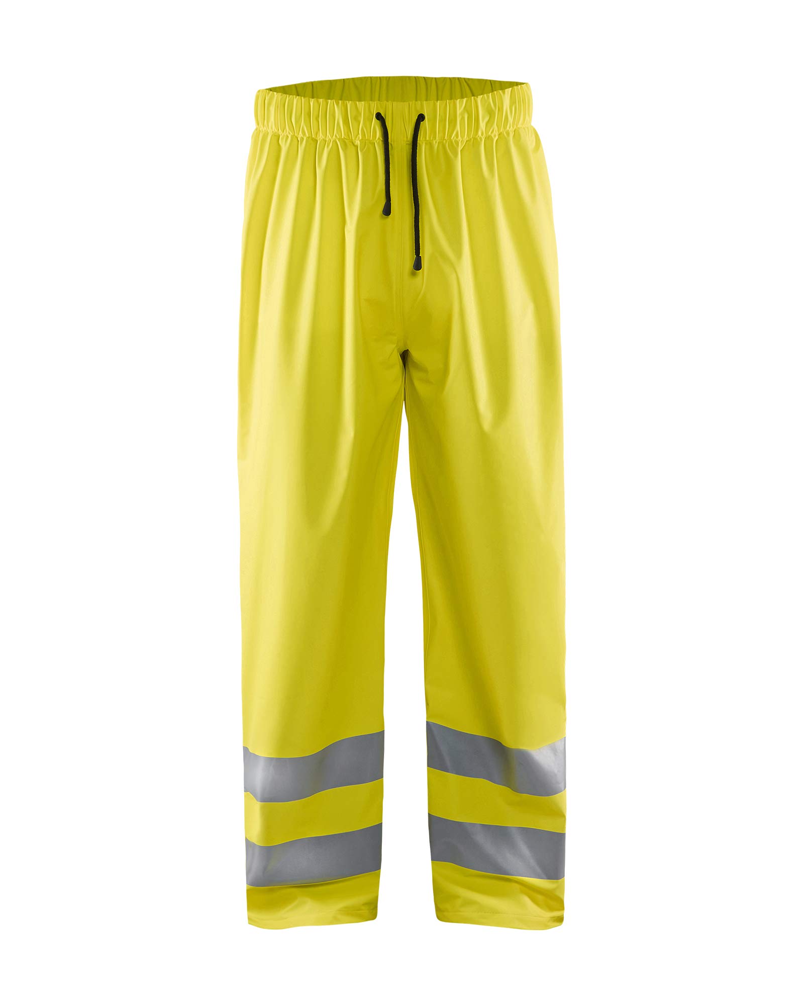 Blaklader High Visibility Rain Work Pants - Waterproof Reflective Safety Trousers for Men (Large Size) - Ideal for Construction, Roadwork & Outdoor Labor in Wet Conditions