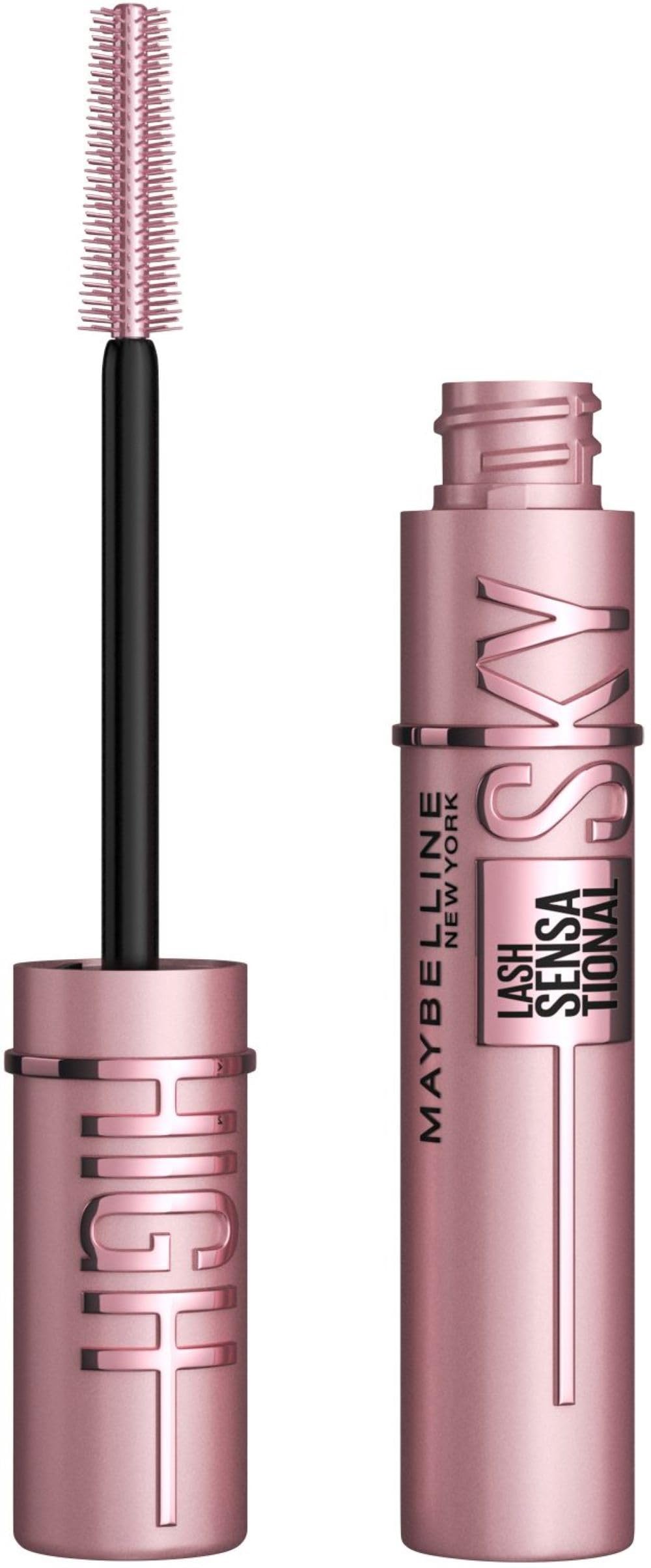 Maybelline New York Lash Sensational Sky High Mascara - Black for Extreme Length & Volume, 0.24 Fl Oz | Perfect for Daytime Glam & Night Out Looks