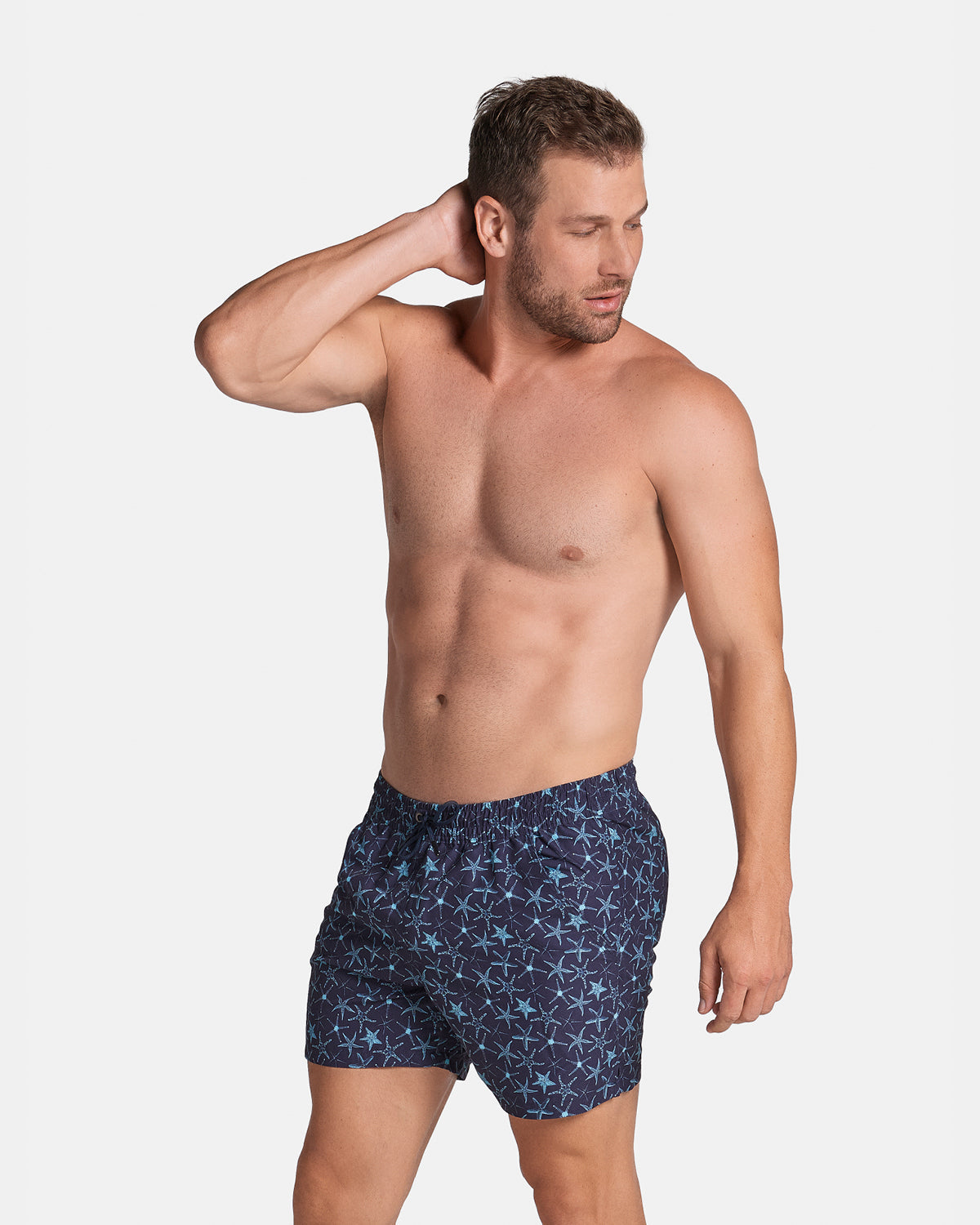 Eco-Friendly Men's Swim Trunks with Soft Inner Mesh Lining - Quick-Dry, Comfortable & Sustainable Swimwear for Beach, Pool & Water Sports