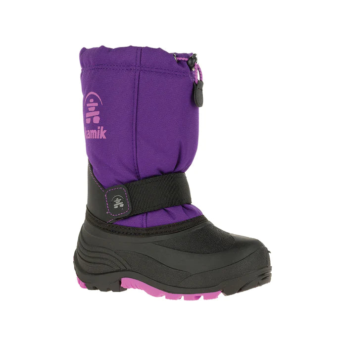 Kamik Rocket Boots for Kids - Waterproof Winter Snow Boots for Boys & Girls - Warm & Durable Cold Weather Footwear for Outdoor Play, School & Snow Adventures