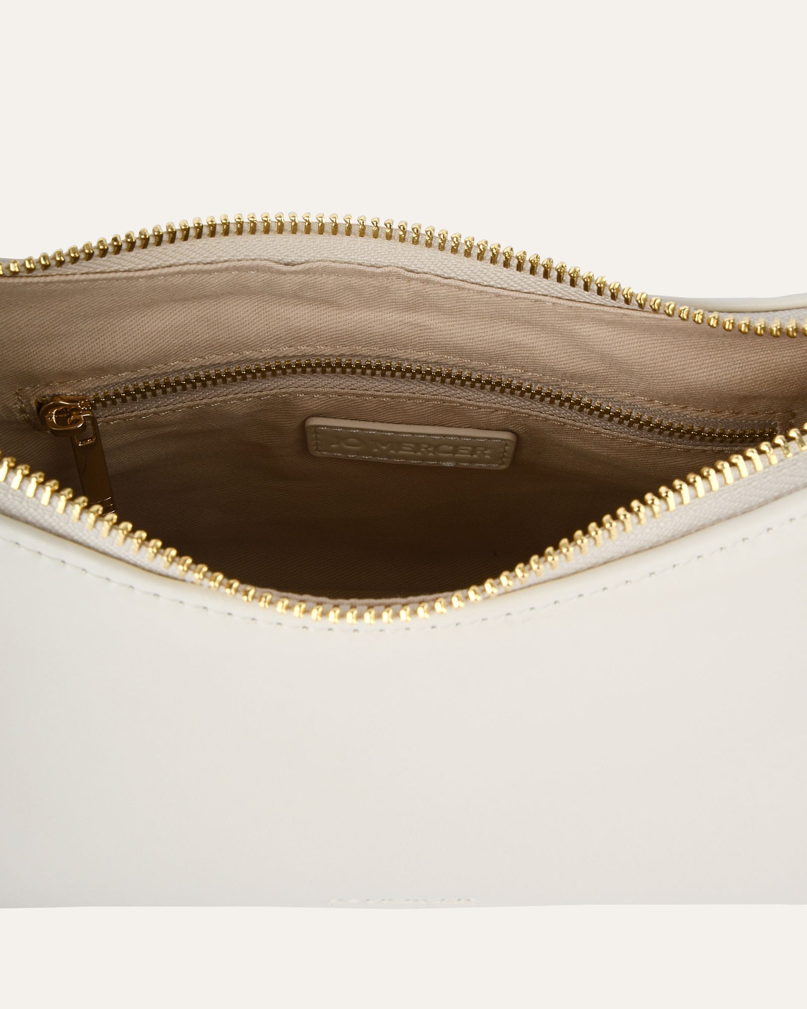 Arlo Shoulder Bag - Premium Off-White Leather Crossbody Purse for Women | Perfect for Work, Travel & Everyday Use
