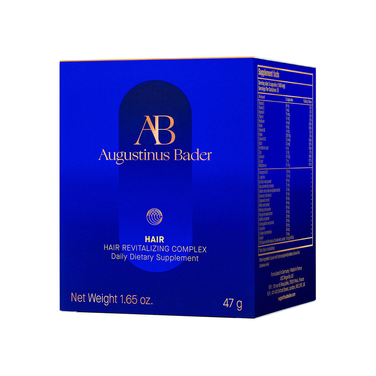 Hair Revitalizing Complex Refill - Hair Growth Treatment for Thinning Hair - Natural Hair Regrowth Serum - Perfect for Daily Use at Home & Salon Treatments