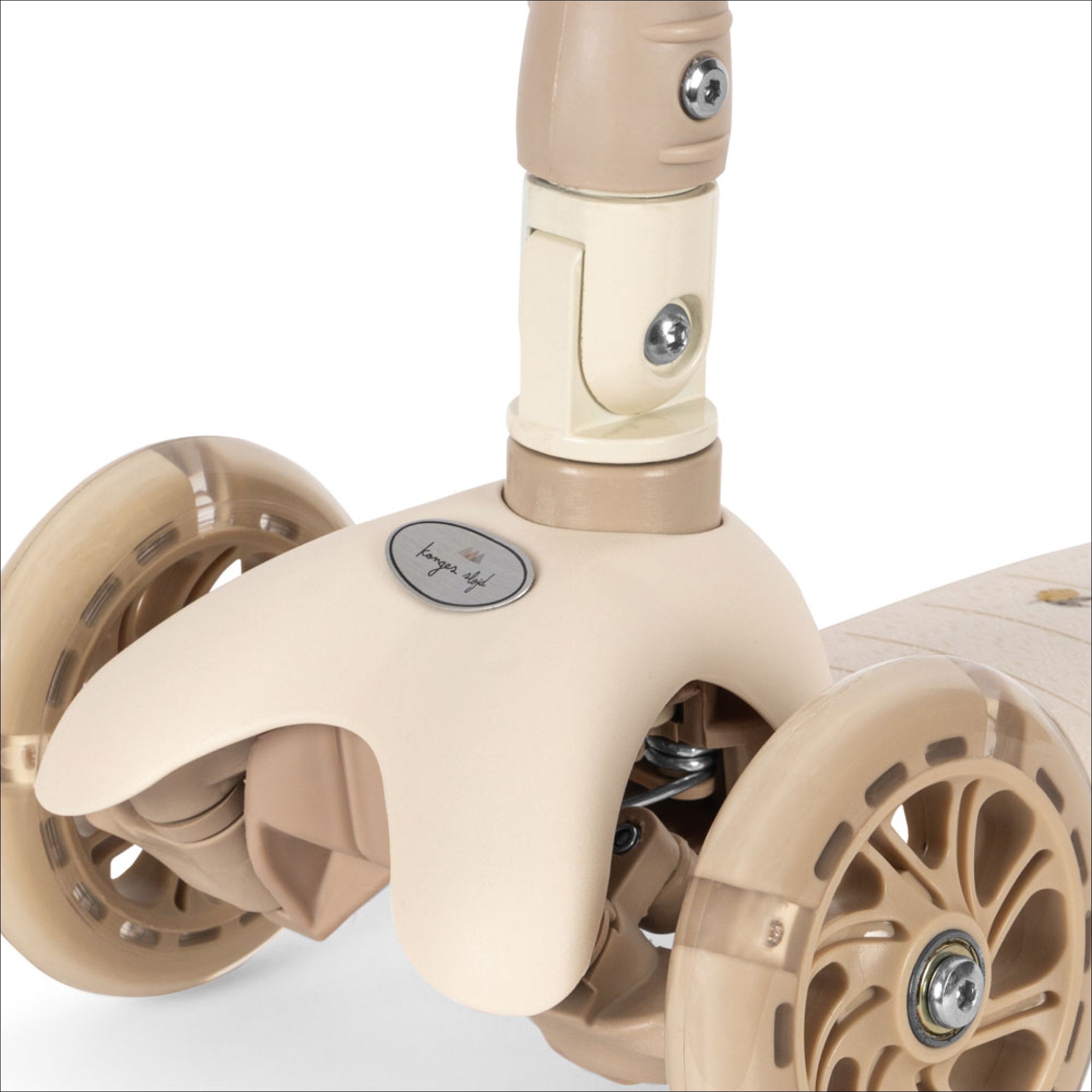 KONGES SLØJD Kids Scooter - Adjustable Height 3 Wheel Kick Scooter for Boys & Girls Ages 2-5, Lemon Yellow | Perfect for Outdoor Play, Park Rides & Learning Balance