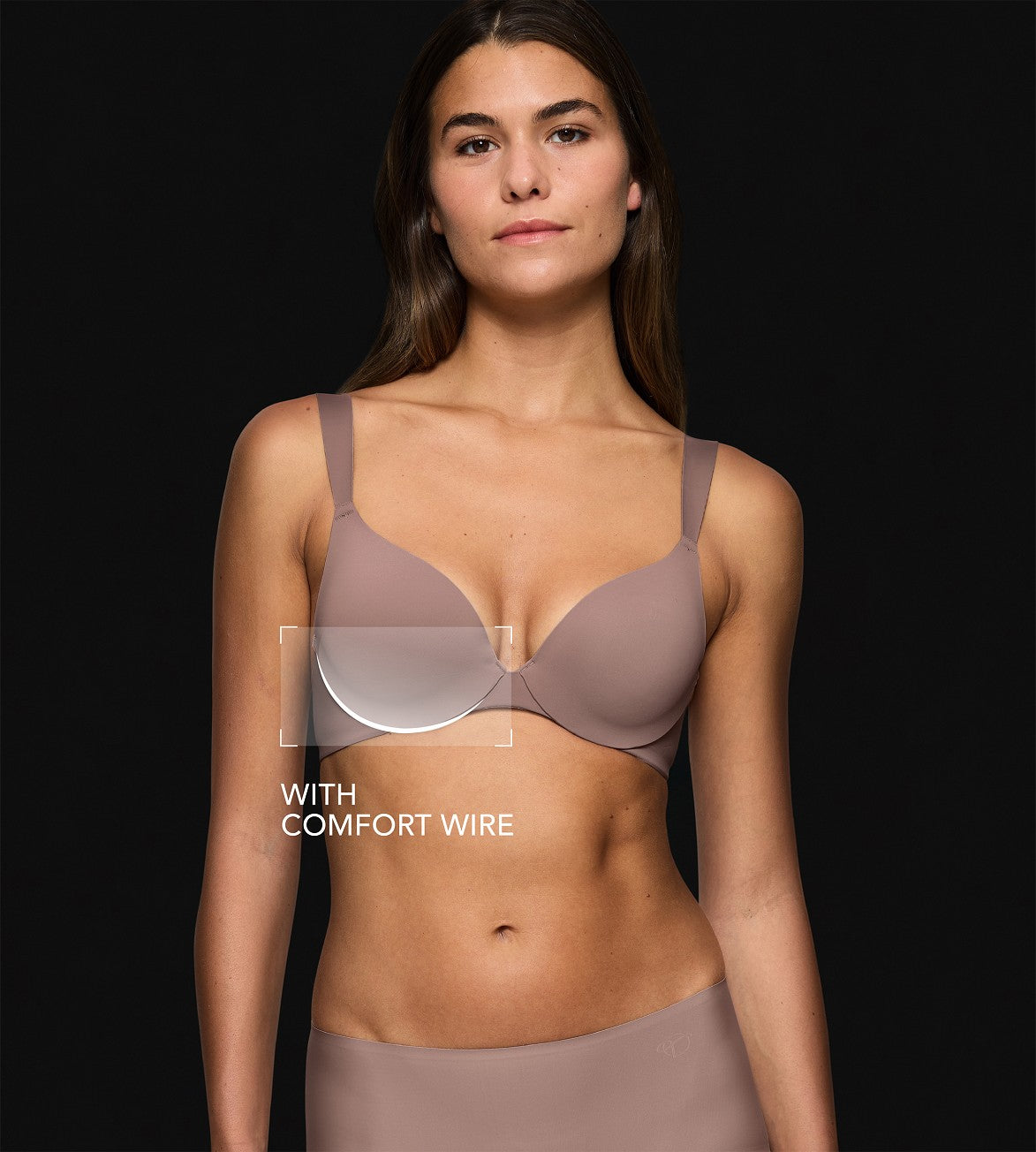 Body Makeup Illusion Smooth T-Shirt Bra - Seamless Invisible Strapless Bra for Women - Perfect for Everyday Wear, Workouts, and Special Occasions