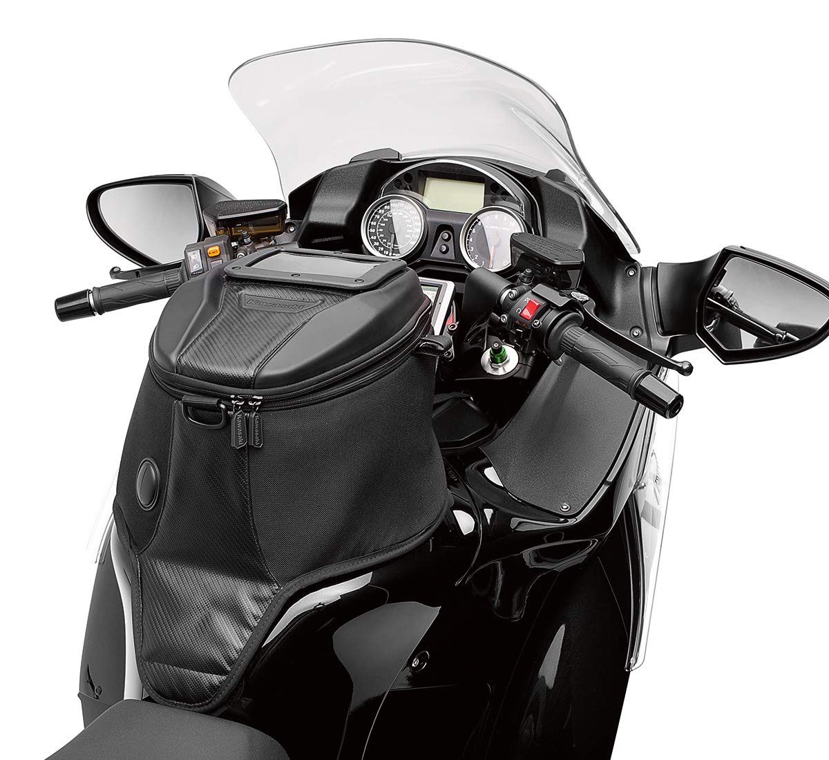 Kawasaki K57003-115A Motorcycle Tank Bag - Waterproof & Durable for Kawasaki Ninja, Versys - Perfect for Commuting, Touring & Adventure Riding