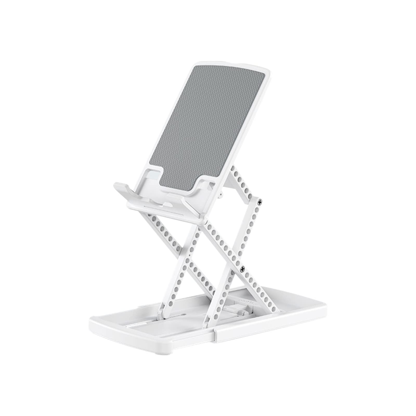 Portable Foldable Lazy Phone Stand - Adjustable Desktop Cell Phone Holder for Hands-Free Viewing | Perfect for Bed, Sofa, Office & Travel Use