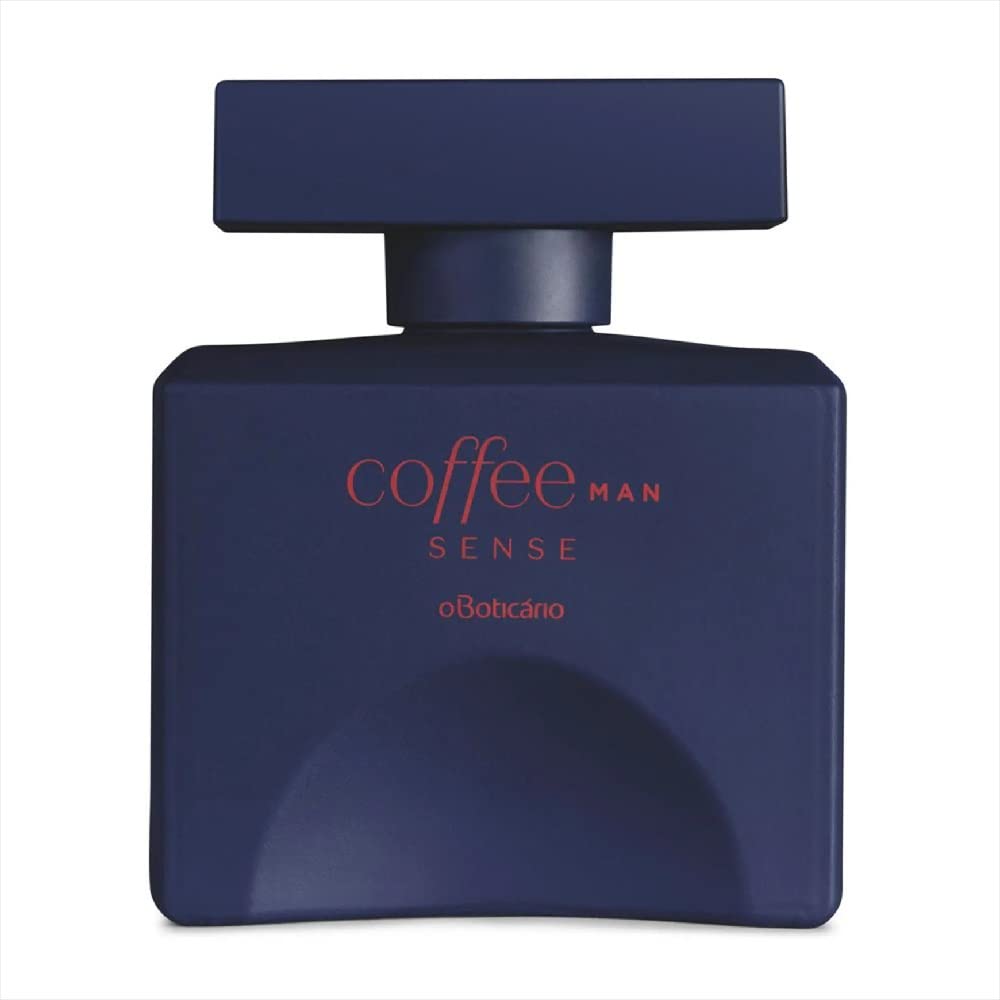 Boticario Coffee Man Sense Deodorant Cologne for Men - 3.4oz/100ml - Long-Lasting Fragrance for Day & Night Use - Perfect for Work, Gym & Date Night