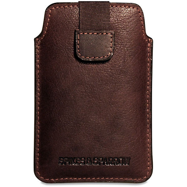 Premium Spikes & Sparrow Genuine Leather Card Holder #74534 - Slim RFID Blocking Wallet for Men & Women - Perfect for Travel, Business & Everyday Use